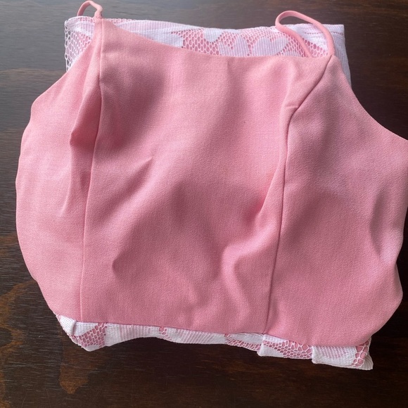 Vintage Handmade Pink Floral Women’s Spaghetti Straps Maxi Dress - Picture 15 of 15